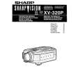 SHARP XV-320P Owners Manual SHARP XV-320P Owners Manual