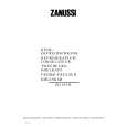 ZANUSSI ZFD19/5R Owners Manual ZANUSSI ZFD19/5R Owners Manual