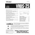 TEAC VRDS25 Owners Manual TEAC VRDS25 Owners Manual
