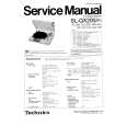 TECHNICS SL-QX200 Service Manual TECHNICS SL-QX200 Service Manual
