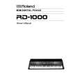 ROLAND RD-1000 Owners Manual ROLAND RD-1000 Owners Manual
