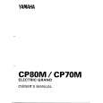 YAMAHA CP70M Owners Manual YAMAHA CP70M Owners Manual