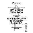 PIONEER X-VS800D/DBDXJ Owners Manual PIONEER X-VS800D/DBDXJ Owners Manual