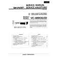 SHARP VC488GS/GD Service Manual SHARP VC488GS/GD Service Manual