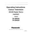 PANASONIC TX25A2X Owners Manual PANASONIC TX25A2X Owners Manual