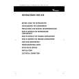 WHIRLPOOL ARZ 897-1/H/DBLUE Owners Manual WHIRLPOOL ARZ 897-1/H/DBLUE Owners Manual