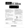 PIONEER A-66X Owners Manual PIONEER A-66X Owners Manual