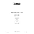 ZANUSSI ZWH520 Owners Manual ZANUSSI ZWH520 Owners Manual