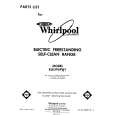 WHIRLPOOL RJE395PW1 Parts Catalog WHIRLPOOL RJE395PW1 Parts Catalog