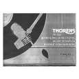 THORENS TD-165 Owners Manual THORENS TD-165 Owners Manual