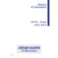 ARTHUR MARTIN ELECTROLUX ADC516E Owners Manual ARTHUR MARTIN ELECTROLUX ADC516E Owners Manual