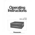 PANASONIC WGAV120 Owners Manual PANASONIC WGAV120 Owners Manual