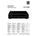 DUAL CD 3700 Service Manual DUAL CD 3700 Service Manual