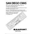 BLAUPUNKT SAN DIEGO CM45 Owners Manual BLAUPUNKT SAN DIEGO CM45 Owners Manual
