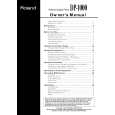 ROLAND DP-1000 Owners Manual ROLAND DP-1000 Owners Manual