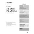 ONKYO TXSR501E Owners Manual ONKYO TXSR501E Owners Manual