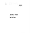 ZANUSSI WDJ1500 Owners Manual ZANUSSI WDJ1500 Owners Manual