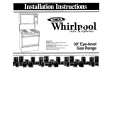 WHIRLPOOL SE950PERW0 Installation Manual WHIRLPOOL SE950PERW0 Installation Manual