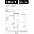 HITACHI CP2164TA/TAG Service Manual HITACHI CP2164TA/TAG Service Manual