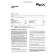 REX-ELECTROLUX RFV14 Owners Manual REX-ELECTROLUX RFV14 Owners Manual