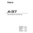 ROLAND A-37 Owners Manual ROLAND A-37 Owners Manual