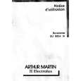ARTHUR MARTIN ELECTROLUX BU8804W1 Owners Manual ARTHUR MARTIN ELECTROLUX BU8804W1 Owners Manual