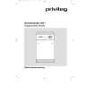 PRIVILEG 566.273 9/10028 Owners Manual PRIVILEG 566.273 9/10028 Owners Manual