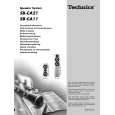 TECHNICS SBCA11 Owners Manual TECHNICS SBCA11 Owners Manual