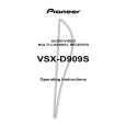 PIONEER VSX-D909S/KU/CA Owners Manual PIONEER VSX-D909S/KU/CA Owners Manual