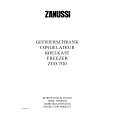ZANUSSI ZUD7120 Owners Manual ZANUSSI ZUD7120 Owners Manual