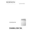 ROSENLEW PASSELIRW790 Manual de Usuario ROSENLEW PASSELIRW790 Manual de Usuario