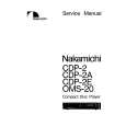 NAKAMICHI CDP-2A Service Manual NAKAMICHI CDP-2A Service Manual