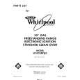 WHIRLPOOL SF3020ERW0 Parts Catalog WHIRLPOOL SF3020ERW0 Parts Catalog