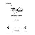 WHIRLPOOL AC2904XW0 Parts Catalog WHIRLPOOL AC2904XW0 Parts Catalog