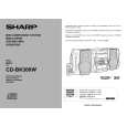 SHARP CDBK300W Owners Manual SHARP CDBK300W Owners Manual