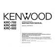 KENWOOD KRC702 Owners Manual KENWOOD KRC702 Owners Manual