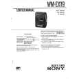 SONY WMEX19 Service Manual SONY WMEX19 Service Manual