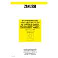 ZANUSSI ADVANTAGE500 Instrukcja Obsługi ZANUSSI ADVANTAGE500 Instrukcja Obsługi