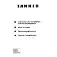 ZANKER WF2040 Owners Manual ZANKER WF2040 Owners Manual