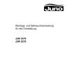 JUNO-ELECTROLUX JDK5270A Owners Manual JUNO-ELECTROLUX JDK5270A Owners Manual