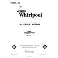 WHIRLPOOL LA3000XKW0 Parts Catalog WHIRLPOOL LA3000XKW0 Parts Catalog