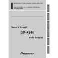 PIONEER GM-X944 Owners Manual PIONEER GM-X944 Owners Manual