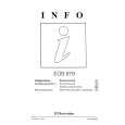ELECTROLUX EOB979K Owners Manual ELECTROLUX EOB979K Owners Manual