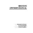 BRYSTON POWERPAC120 Owners Manual BRYSTON POWERPAC120 Owners Manual