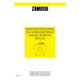 ZANUSSI WDJS1272 Owners Manual ZANUSSI WDJS1272 Owners Manual