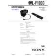 SONY HVLF1000 Service Manual SONY HVLF1000 Service Manual
