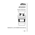 JUNO-ELECTROLUX JES2000 Owners Manual JUNO-ELECTROLUX JES2000 Owners Manual
