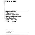 ZANKER ZKH7216B Owners Manual ZANKER ZKH7216B Owners Manual