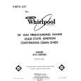 WHIRLPOOL SF315EEPW0 Parts Catalog WHIRLPOOL SF315EEPW0 Parts Catalog