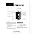 PIONEER CB-F130 Owners Manual PIONEER CB-F130 Owners Manual